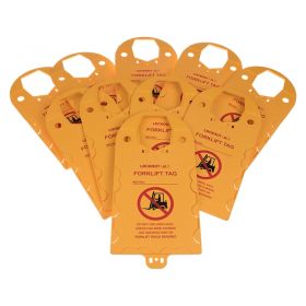 Forklift Do Not Use Tag Holder (Pack of 10)