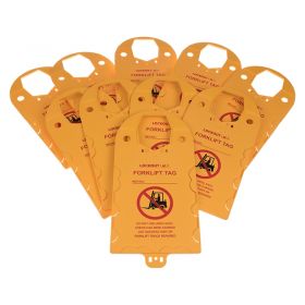 Forklift Do Not Use Tag Holder Pack of 10