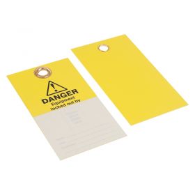 Danger - Equipment Locked Out By - Photo ID - Pack of 10