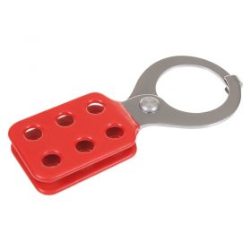 Premier Single-Locking Vinyl-Coated Hasp 