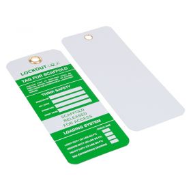 Released for Access Scaffold Tag / Scaffolding Tag (Set of 10)