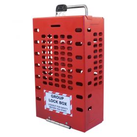 rot Master Lock ML498A Gruppen-Sicherheitsbox aus Stahl 