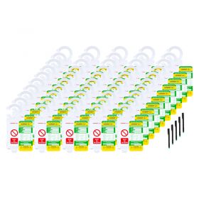 Lockout Tagout Scaffold Tag Kit - Incl. 50 Tags