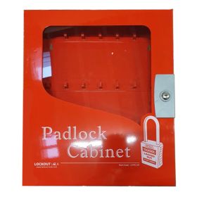 Padlock Cabinet with Clear Fascia 42 Locks