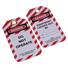 Do Not Operate Lockout Tag - Pack of 10