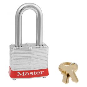 Masterlock Laminated Steel, Long Shackle Padlock 3