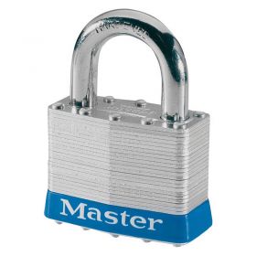 Masterlock 5EURD Laminated Steel Padlock w/ Key Choice