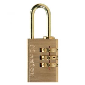 AllTopBargains 3 Small Metal Padlocks Mini Brass Tiny Box Locks Keyed Jewelry 2 Keys 20mm Safe, Gold