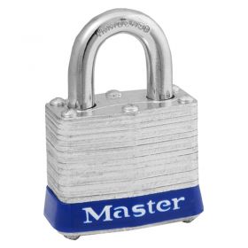 Masterlock 3EURD Laminated Steel Padlock w/ Type Choice