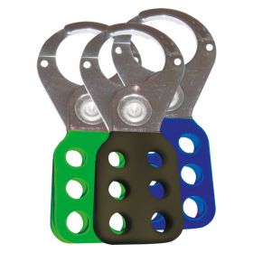 Large Vinyl-Coated Lockout Hasp - Choice of 3 Colours