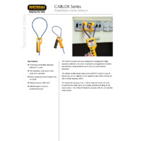 Martindale CABLOK Series of Adjustable Cable Lockouts - Datasheet